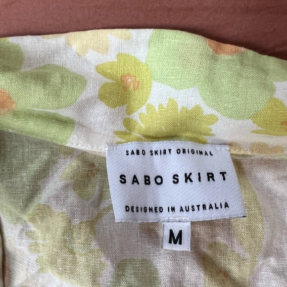 Sabo Skirt Floral Linen Set - Picture 2 of 3